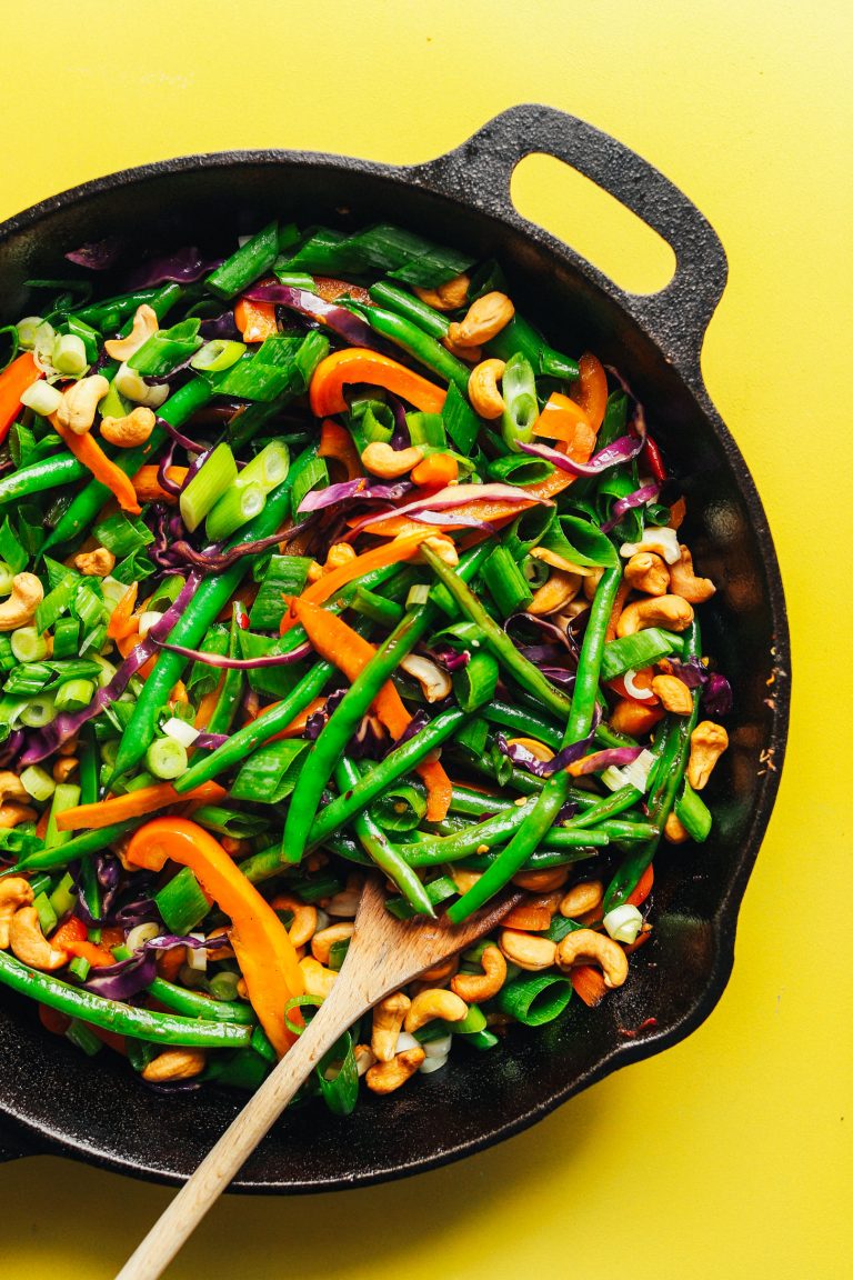 Cauliflower 'Rice' Stir-Fry with Low-Sodium Soy Sauce