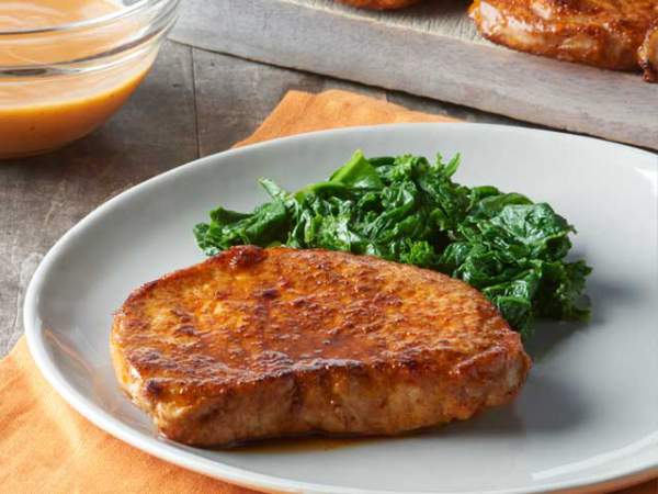 Classic Threat Sizzling Pork Chops