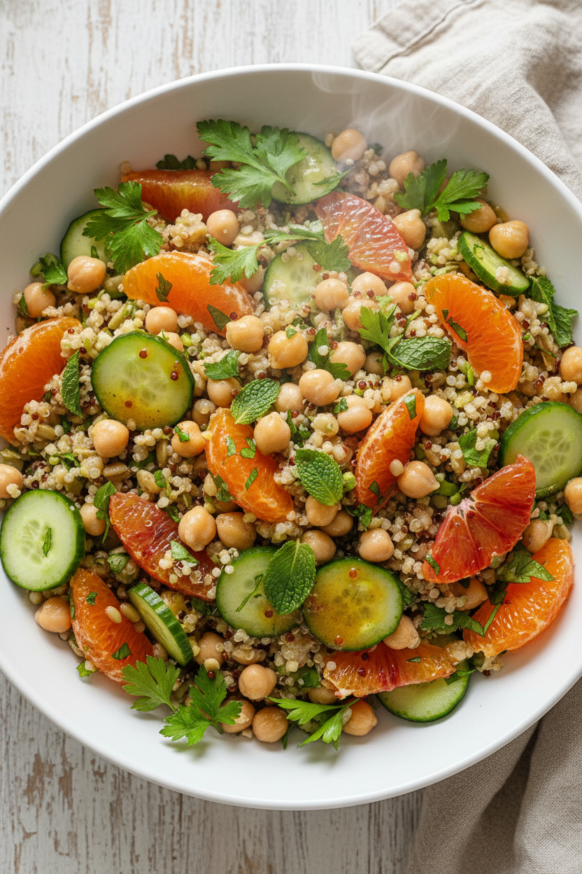 Lighthouse Citrus Salad with Crispy Chickpeas