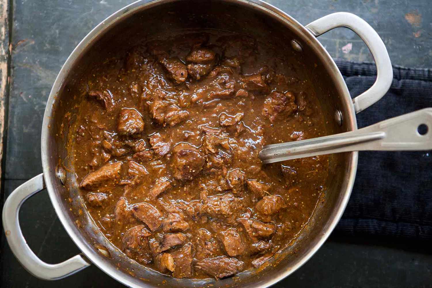 Sablon-Style Beef Carbonnade with Caramelized Onions