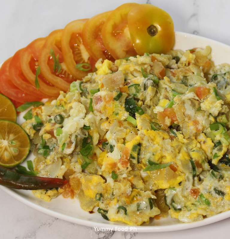 Golden Egg & Herb Scramble