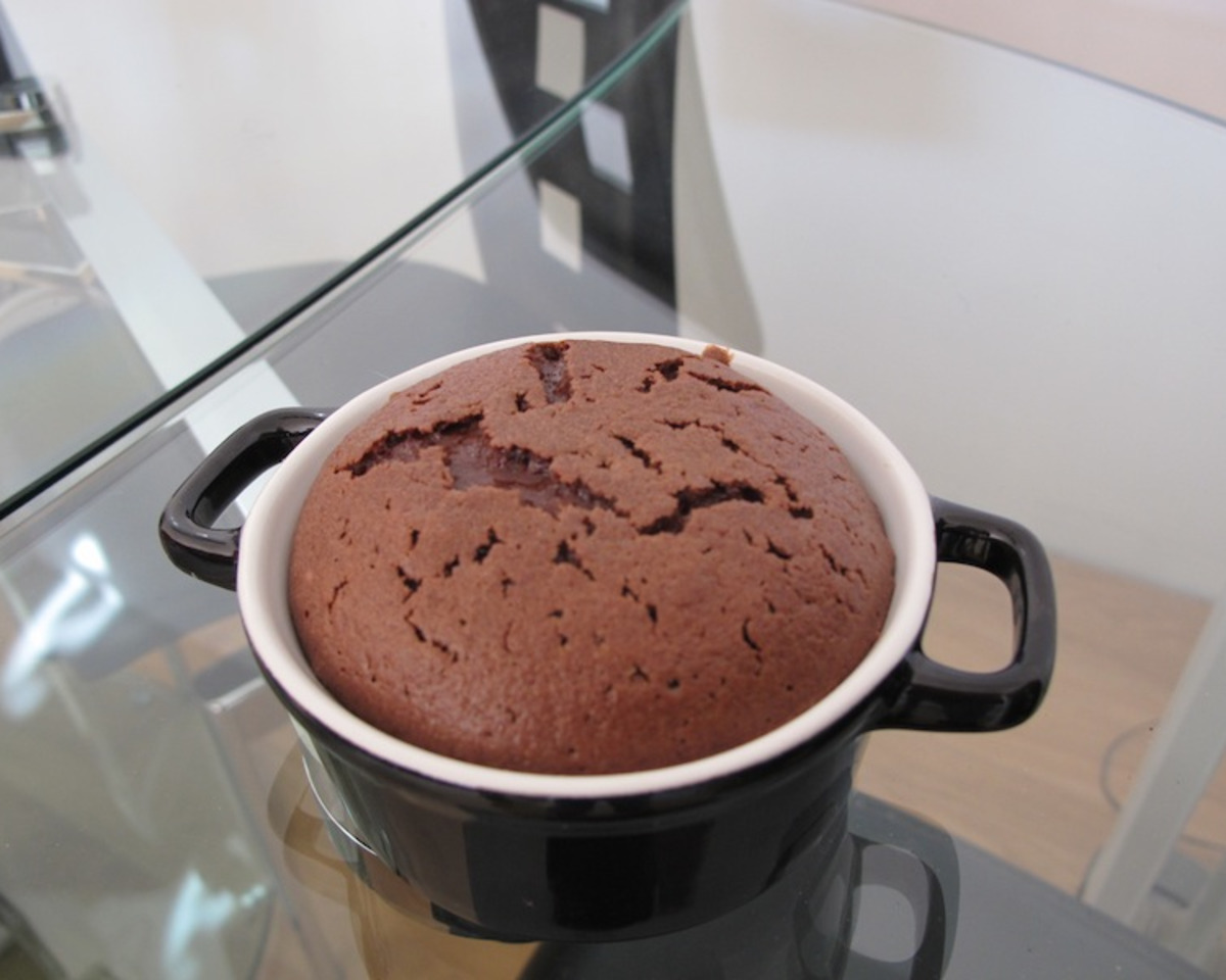 Sablon-Style Chocolate Soufflé with Belgian Stout