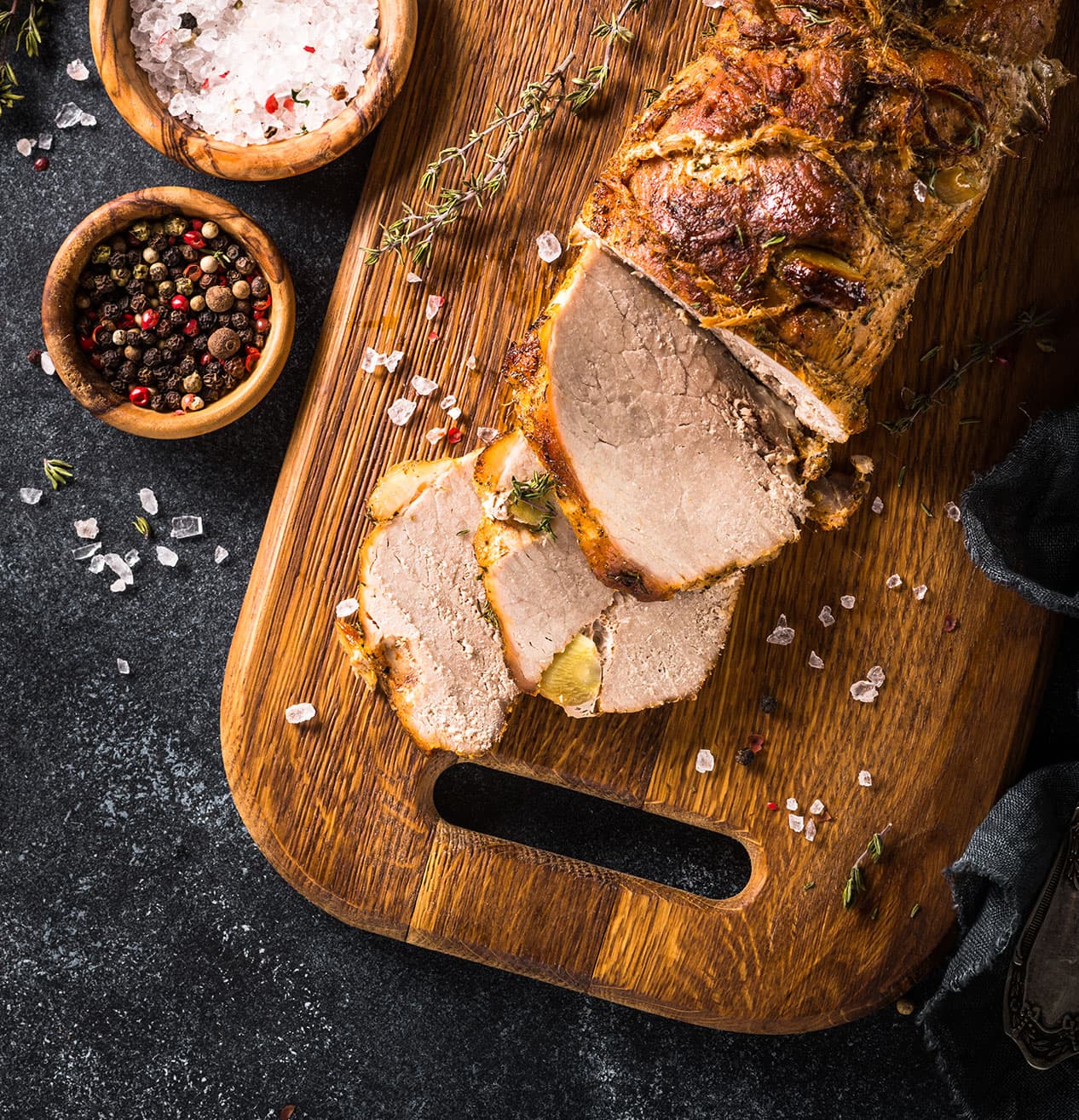 Herb-Basted Pork Tenderloin