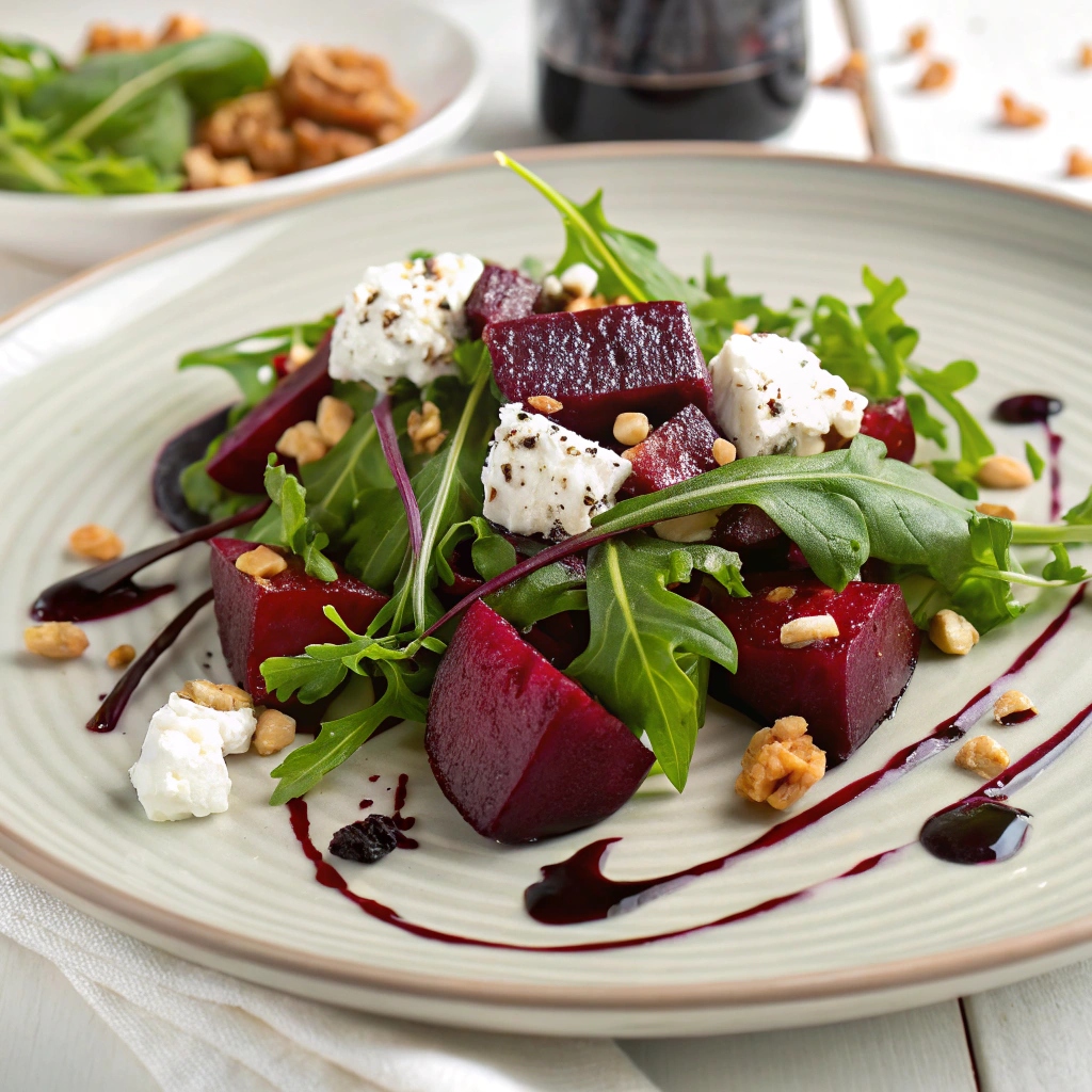 Basin & Marot Wine-Paired Beetroot Salad with Goat Cheese