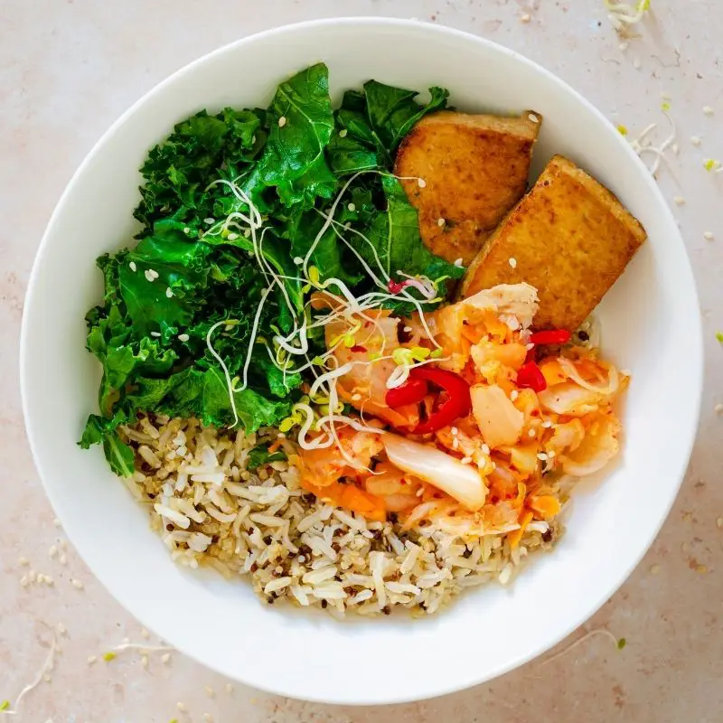 Fermented Kimchi & Chicken Thigh Reboot Bowl