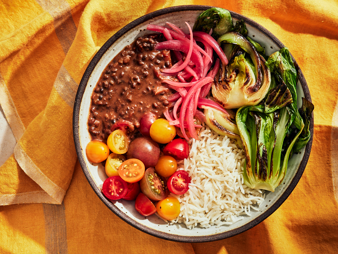 Solemn Lentil and Rosemary Grain Bowl