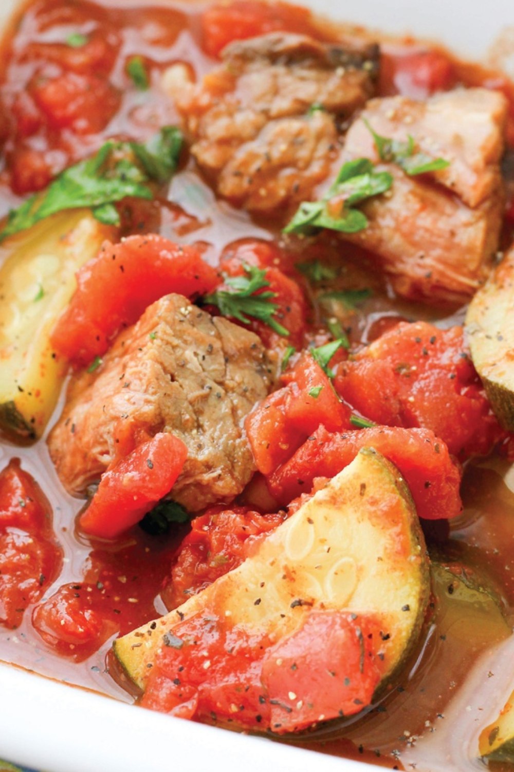 Mediterranean Slow-Cooker Beef & Vegetable Stew