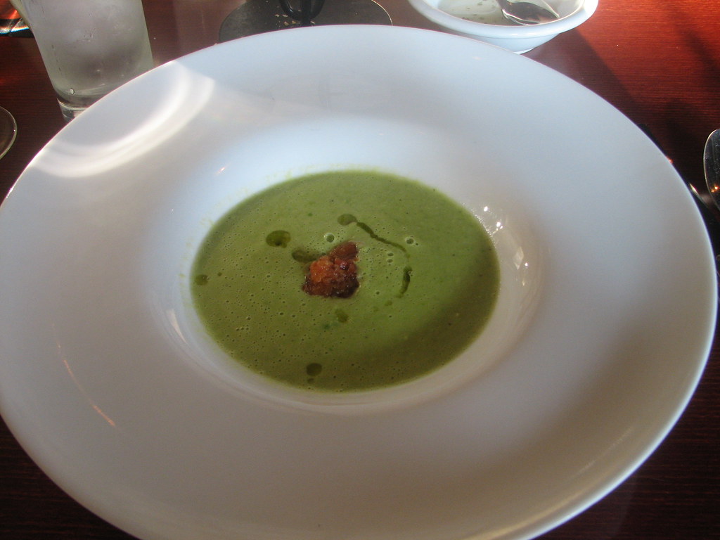 Spring Onion & Pea Soup