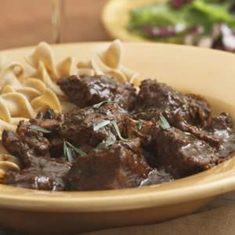 Marolles Beer-Braised Beef & Mushrooms