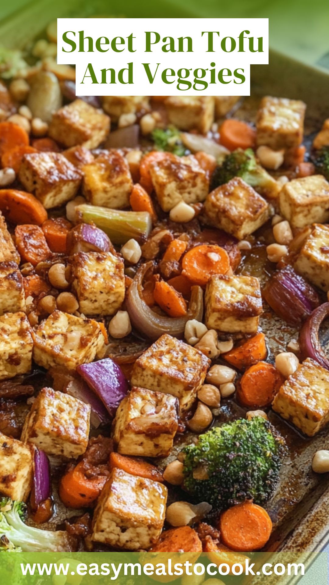 Shallow Pan Crisped Tofu with Low-Profile Veggies