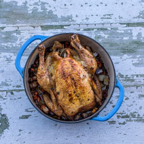 Albert Lea Estate-Style Herb Chicken with Roasted Root Vegetables