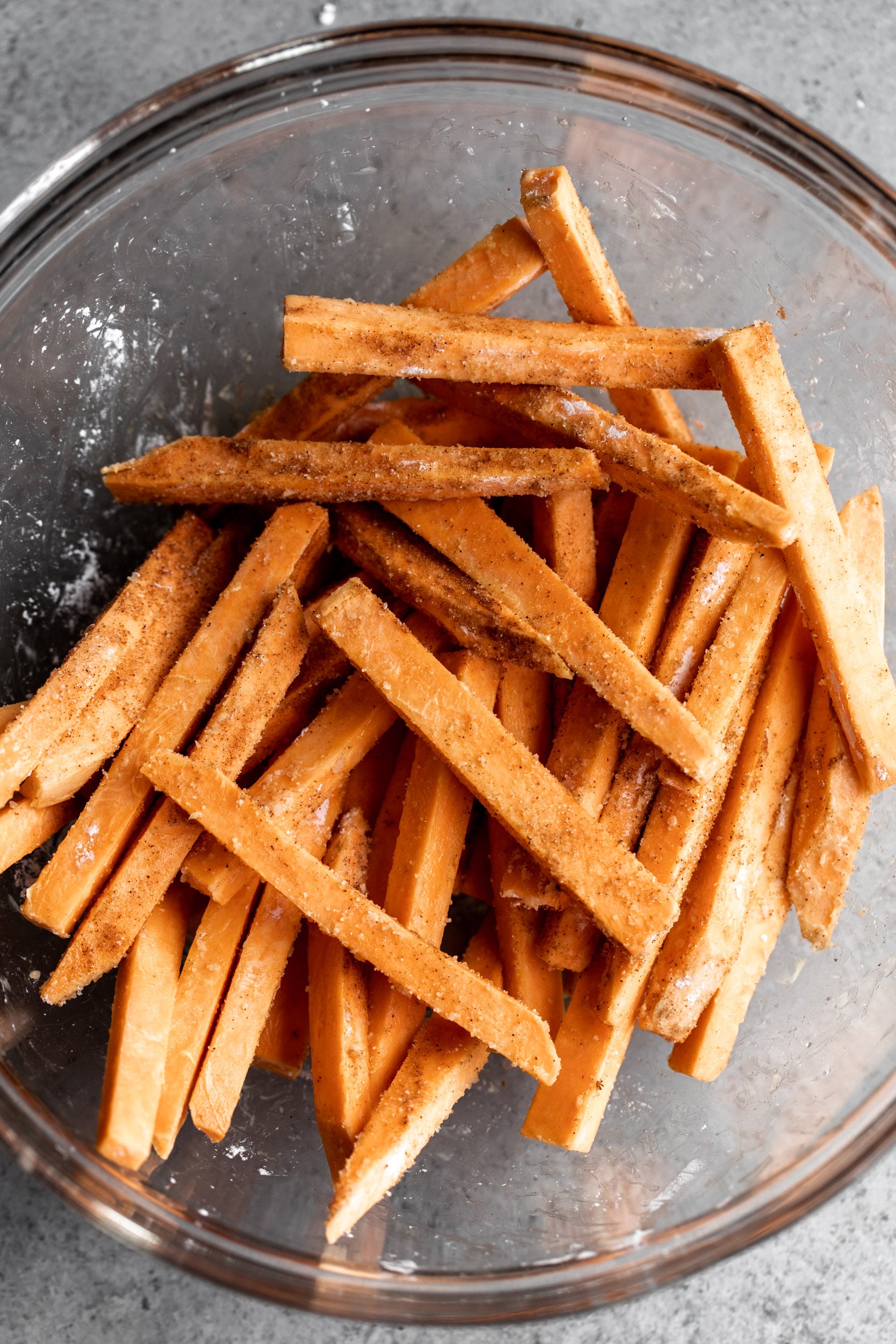 Cinnamon-Baked Sweet Potato Fries