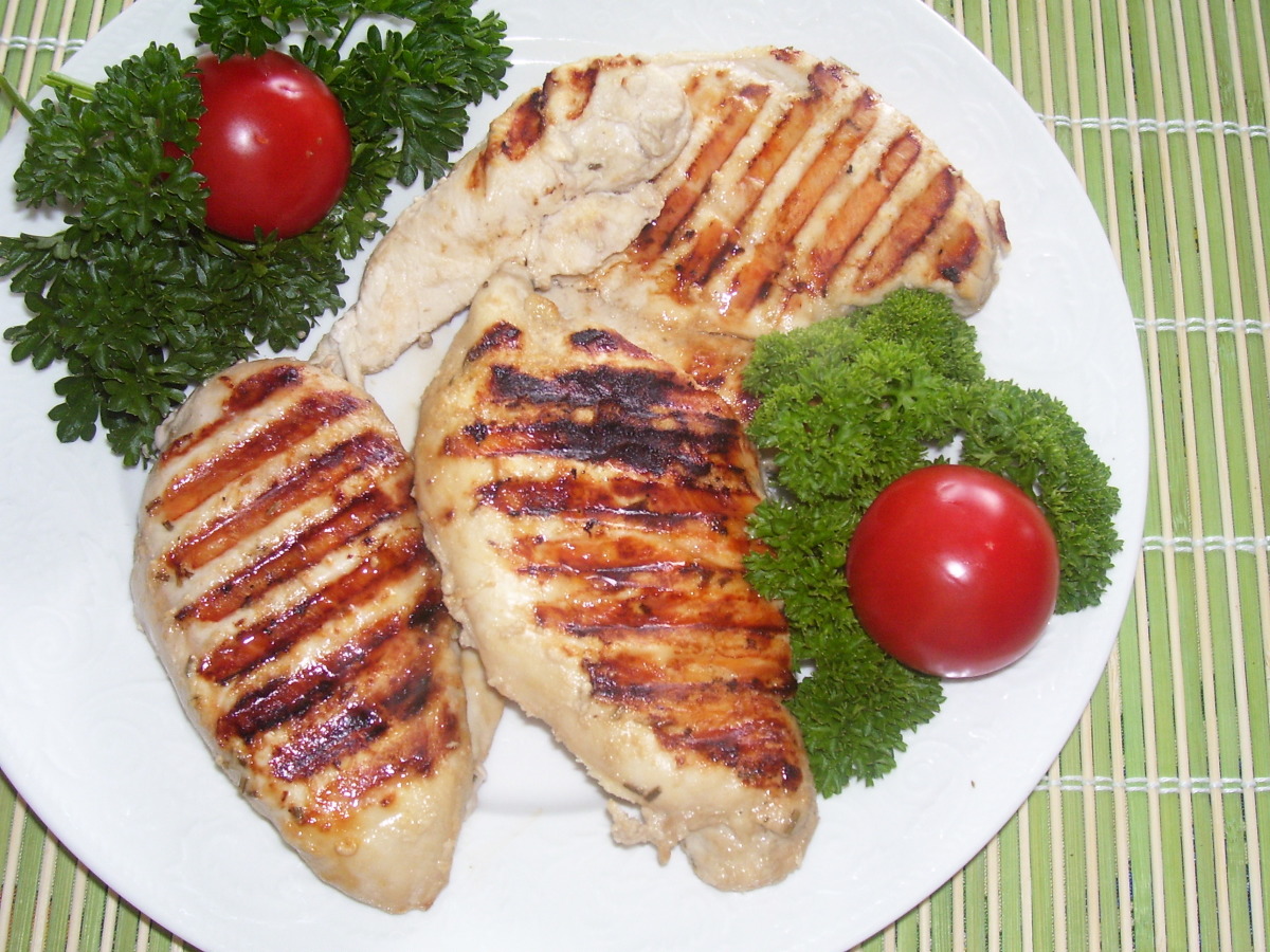 Garage Door Grilled Chicken