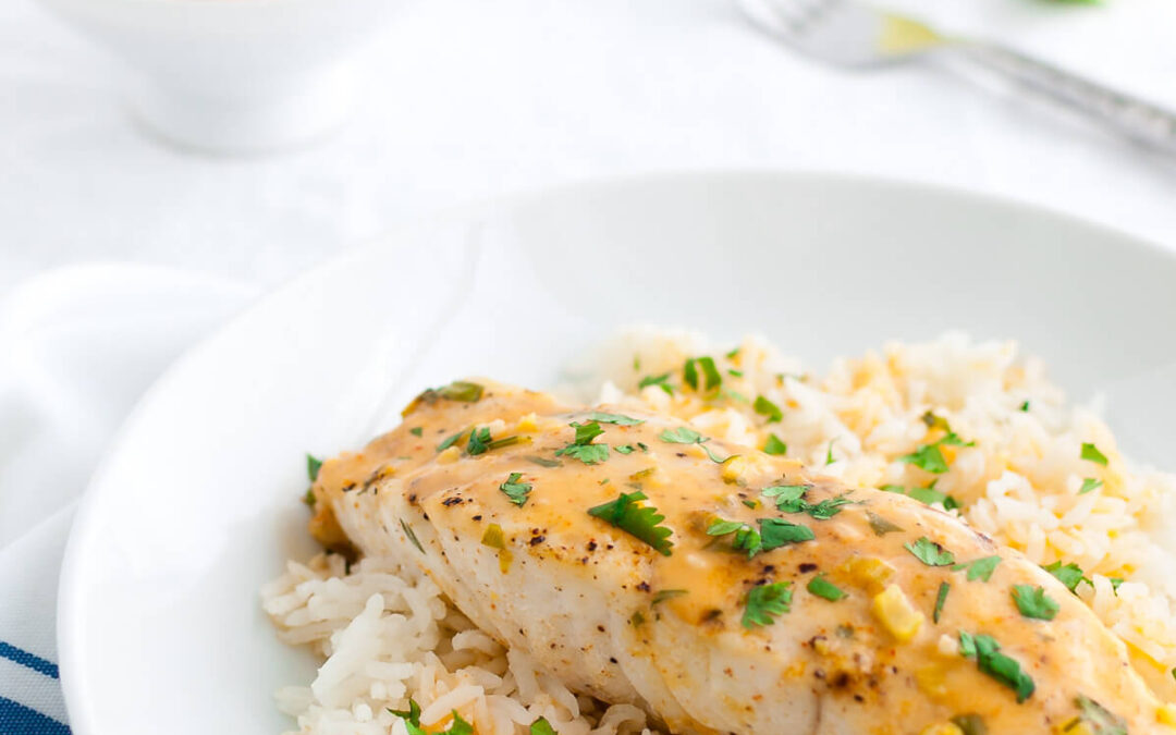 Coconut Curry Grilled Mahi-Mahi