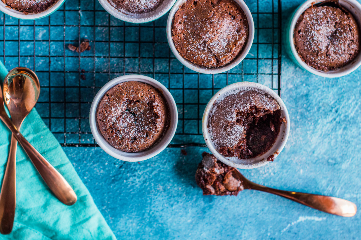 Roy d'Espagne Chocolate Soufflé with Brandy