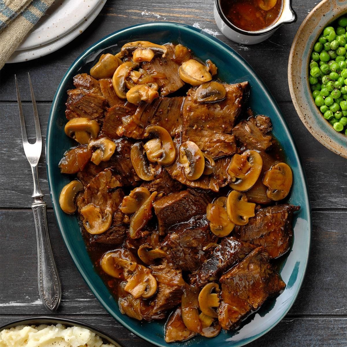 Mushroom Carbonnade with Belgian Ale