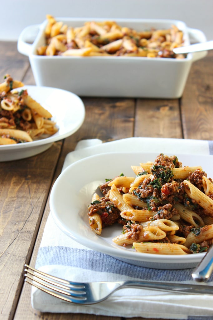 Cheesy Beef and Pasta