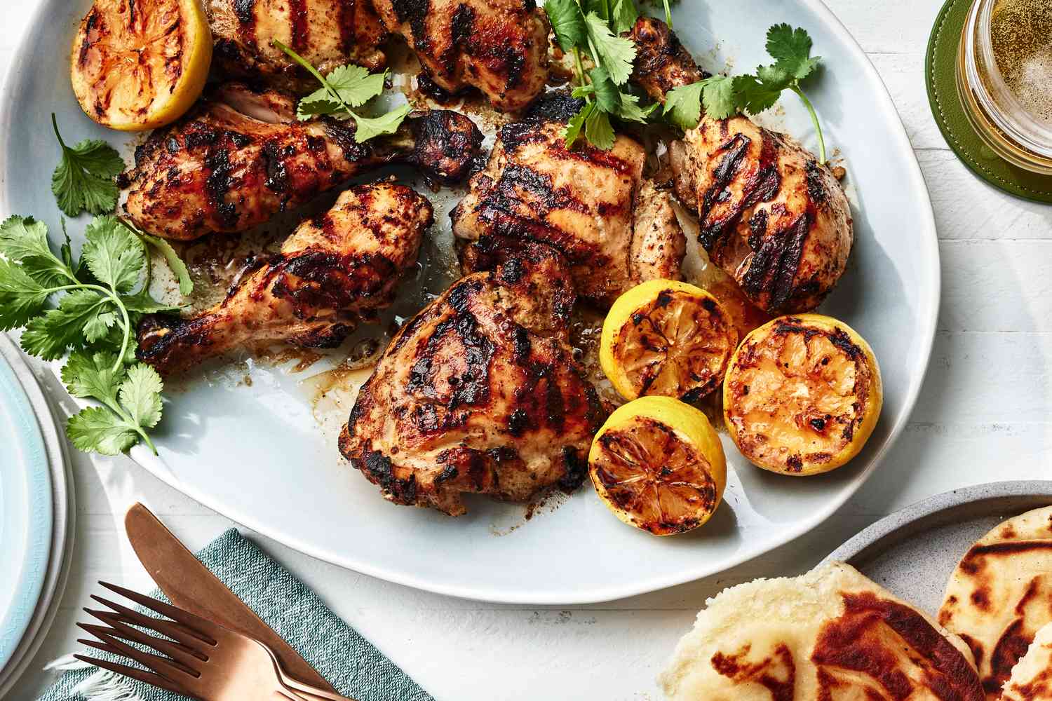 World Map Tandoori Chicken with Citrus-Ginger Glaze