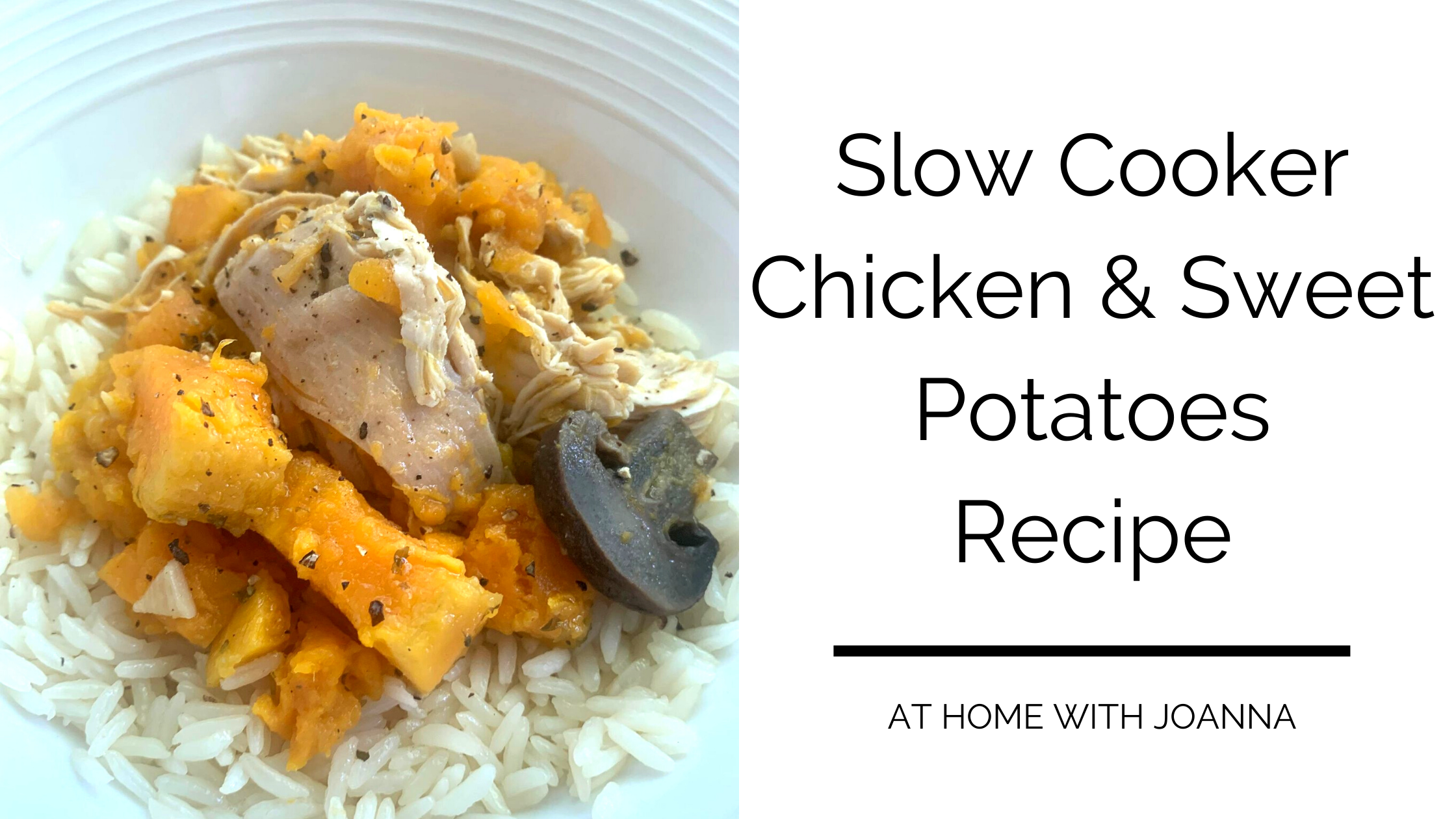 Korean-Inspired Slow-Cooker Chicken & Sweet Potatoes