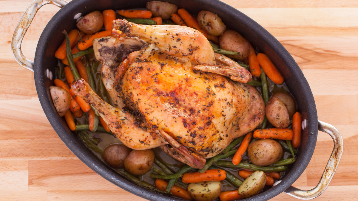 Buick Riviera Herb Roast Chicken