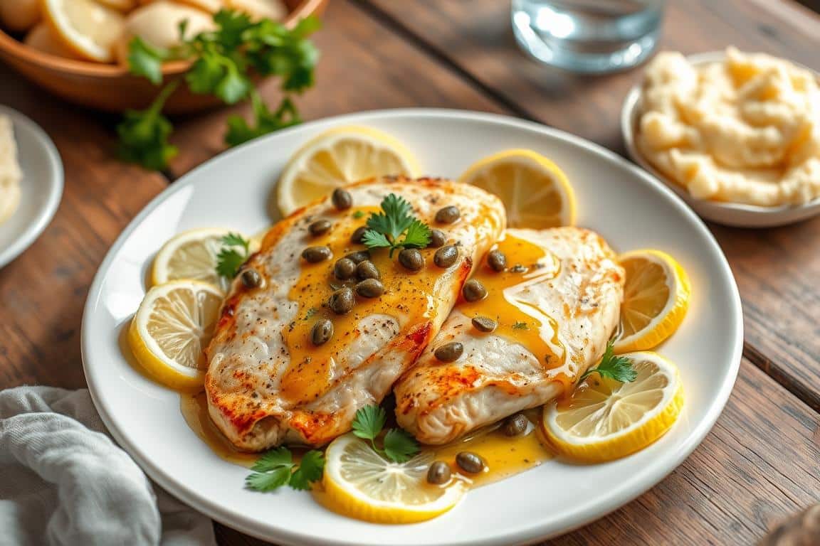 Zesty Lemon-Caper Chicken Piccata