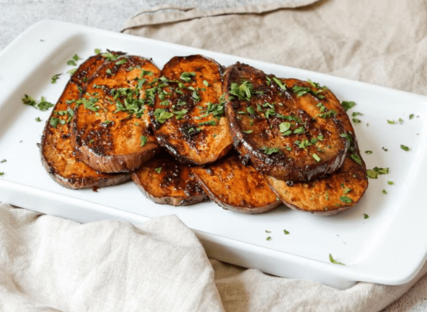 Authentically Miso-Glazed Eggplant