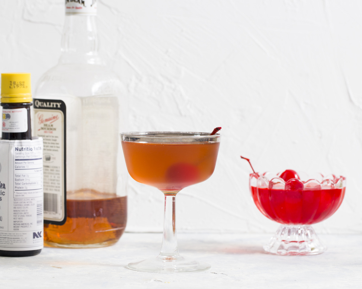Irish Mist & Honey Manhattan