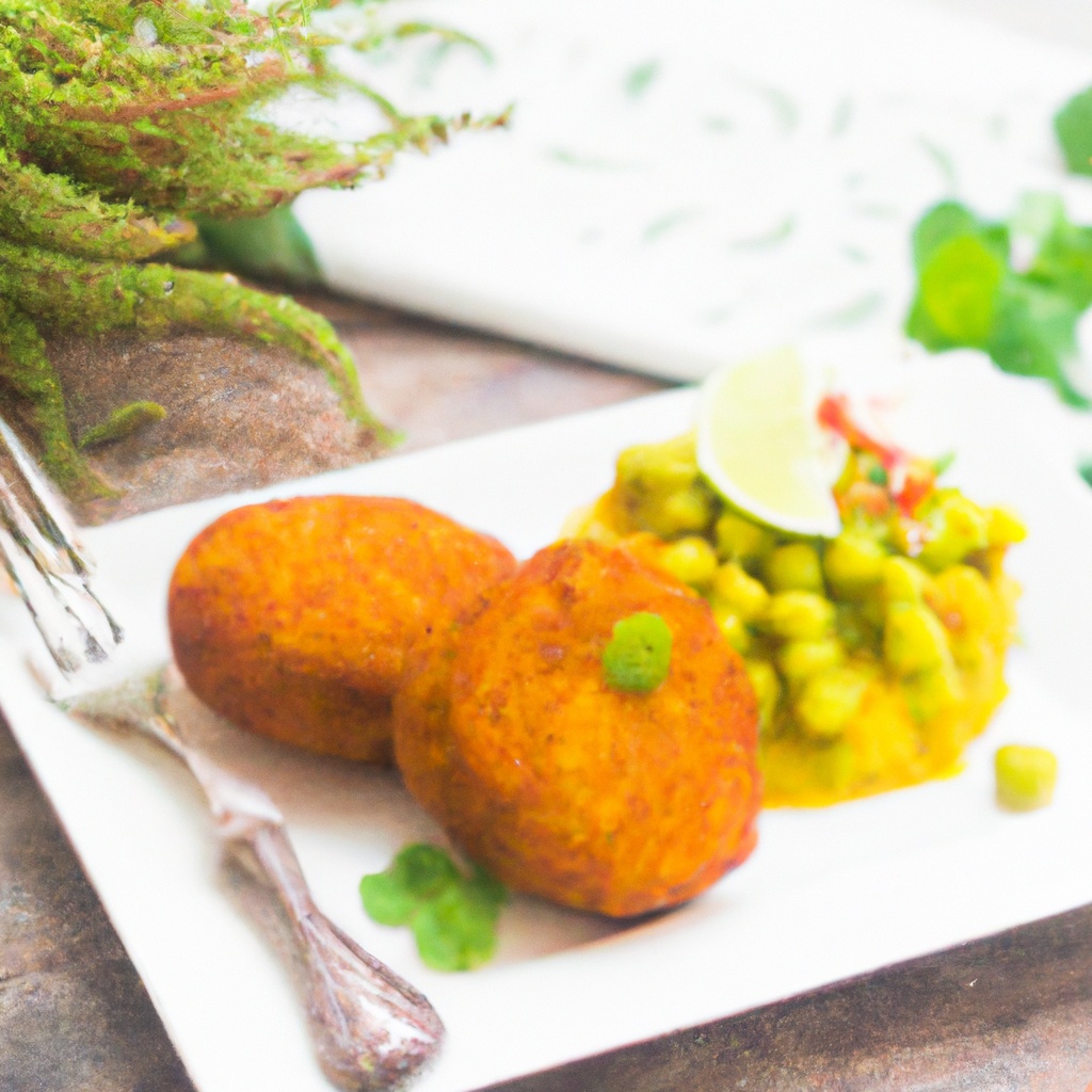 Crispy Spiced Potato Fritters (Aloo Tikki)
