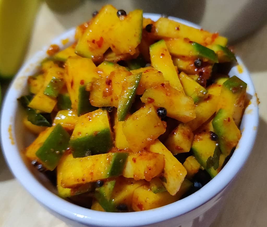 Quick Mango Pickle