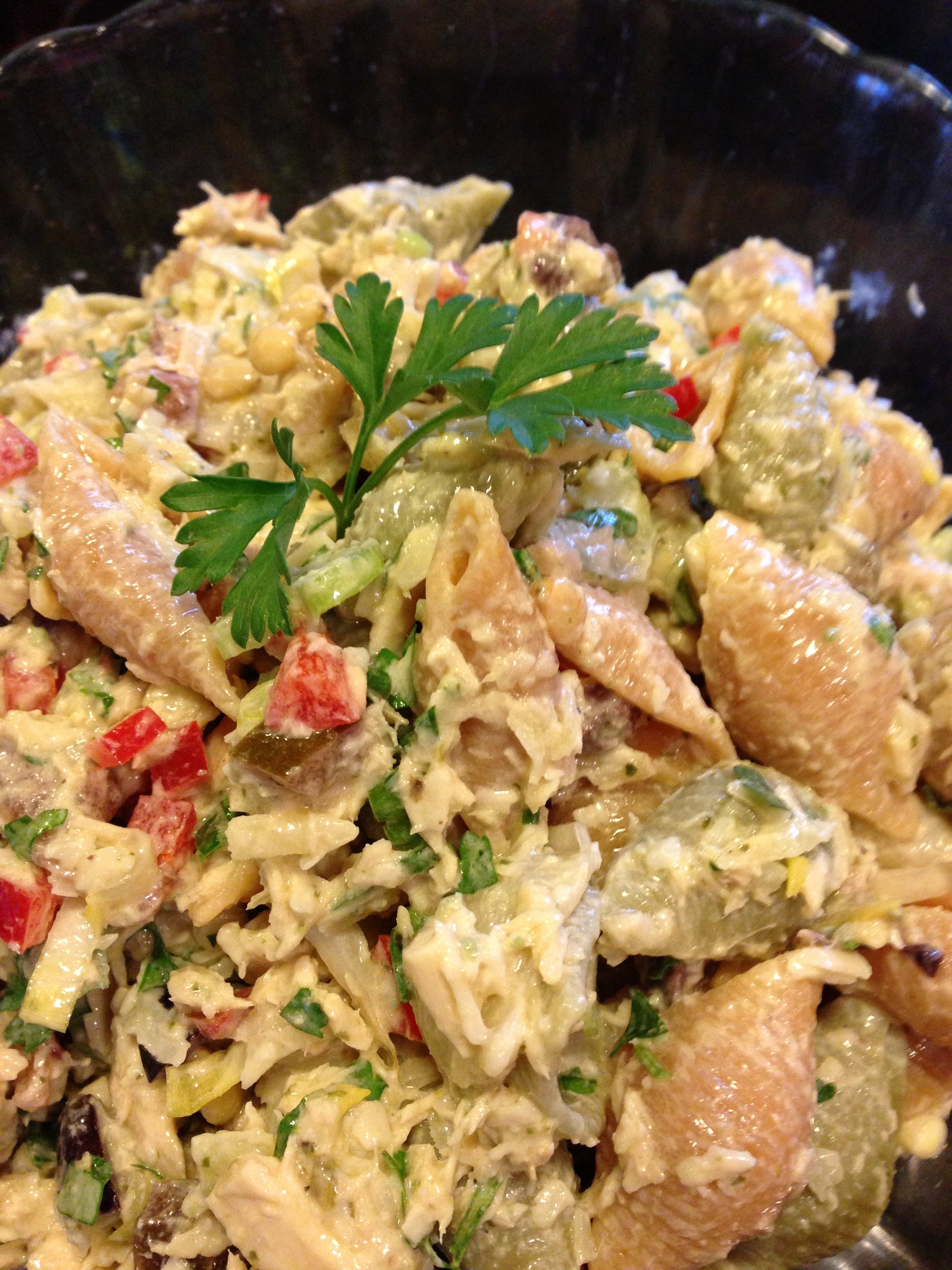 Tuna & Lemon-Herb Pasta Salad