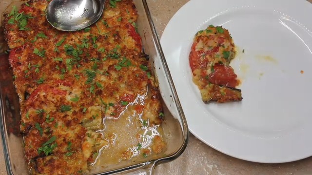 Mediterranean Eggplant & Sun-Dried Tomato Bake