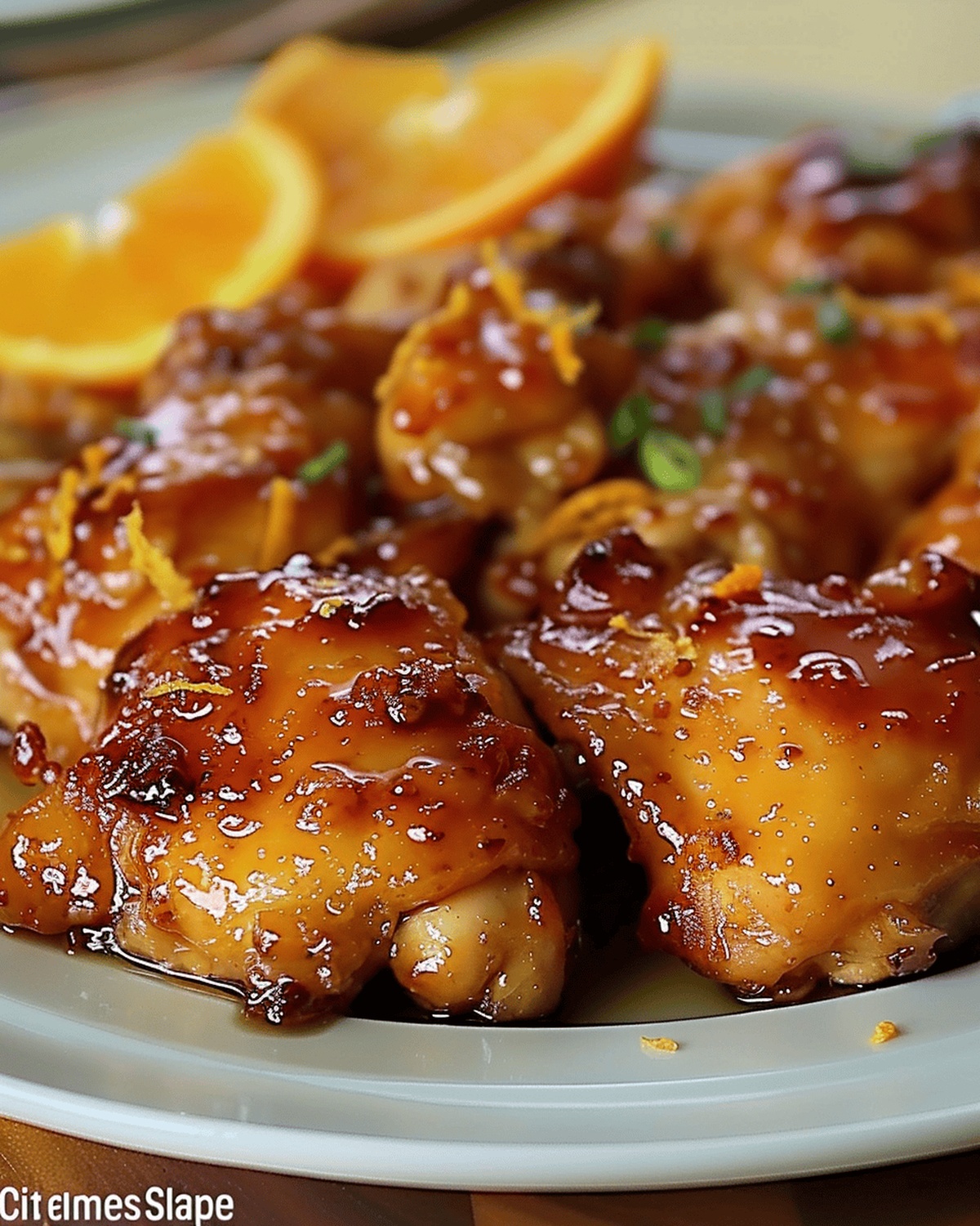 Citrus-Glazed Chicken Thighs