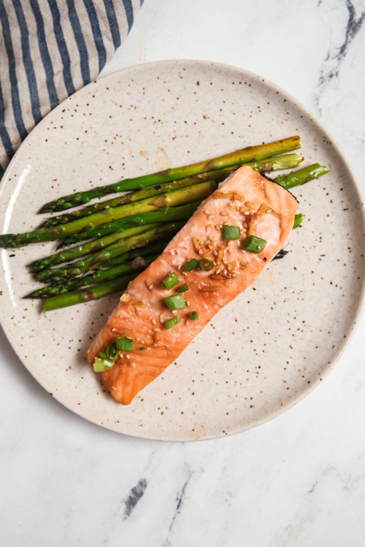 Lemon-Herb One-Pan Salmon with Asparagus