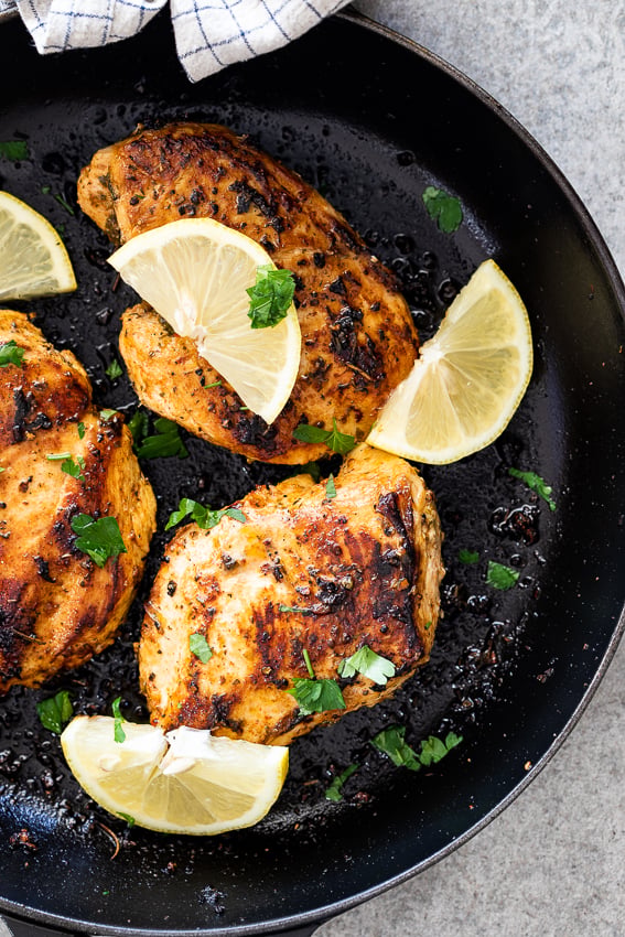 Best Lemon-Herb Chicken Breasts