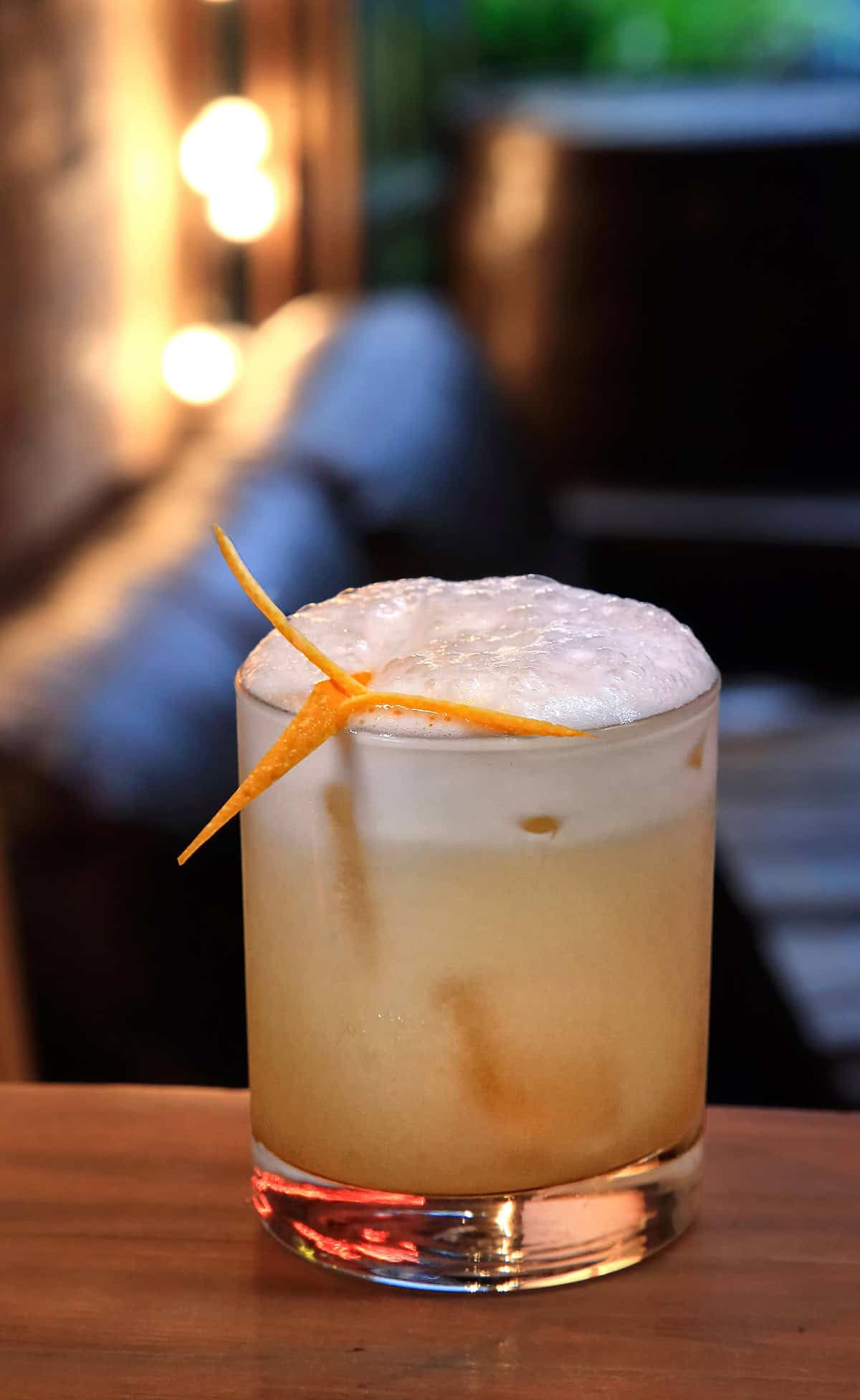Smoky Mezcal Sparkler