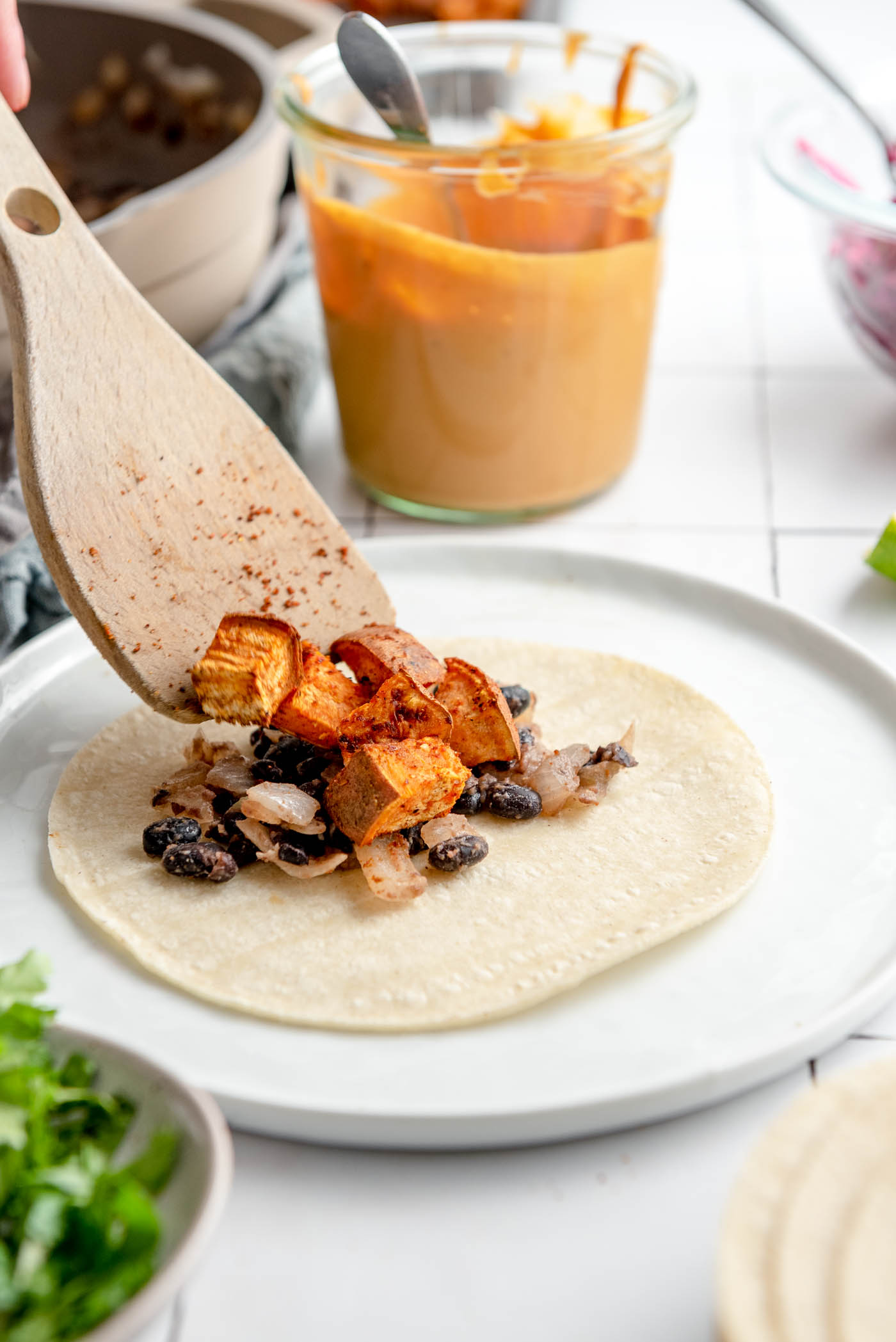 Demographic-Driven Sweet Potato & Black Bean Tacos