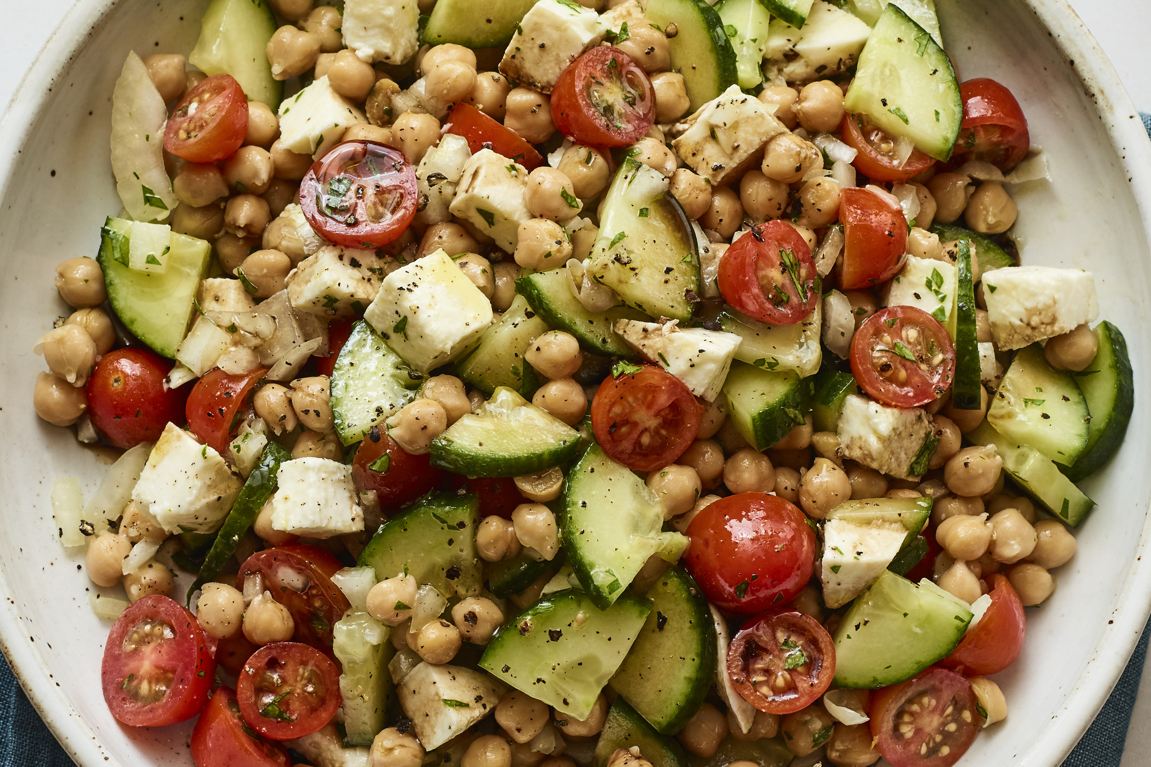 Census-Recorded Mediterranean Chickpea Salad