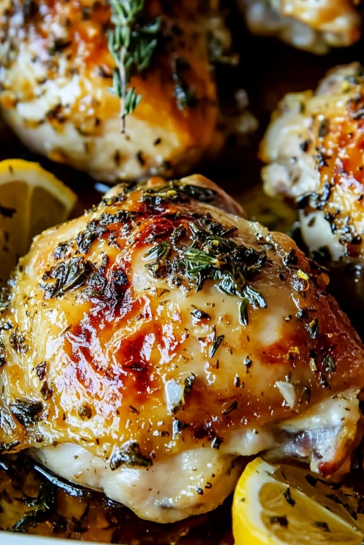 Best-Seared Chicken Thighs with Lemon-Herb Butter
