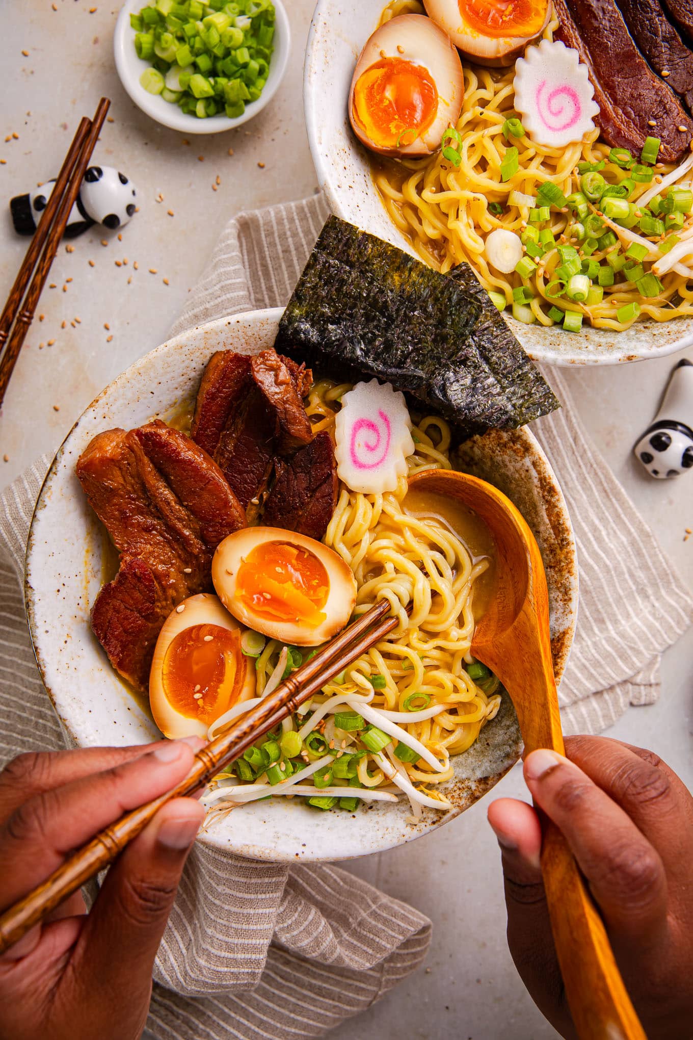 Kyoto-Style Miso Ramen with Braised Pork Belly