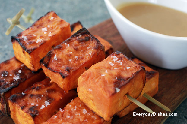 Cardio-Boosting Beef & Sweet Potato Skewers