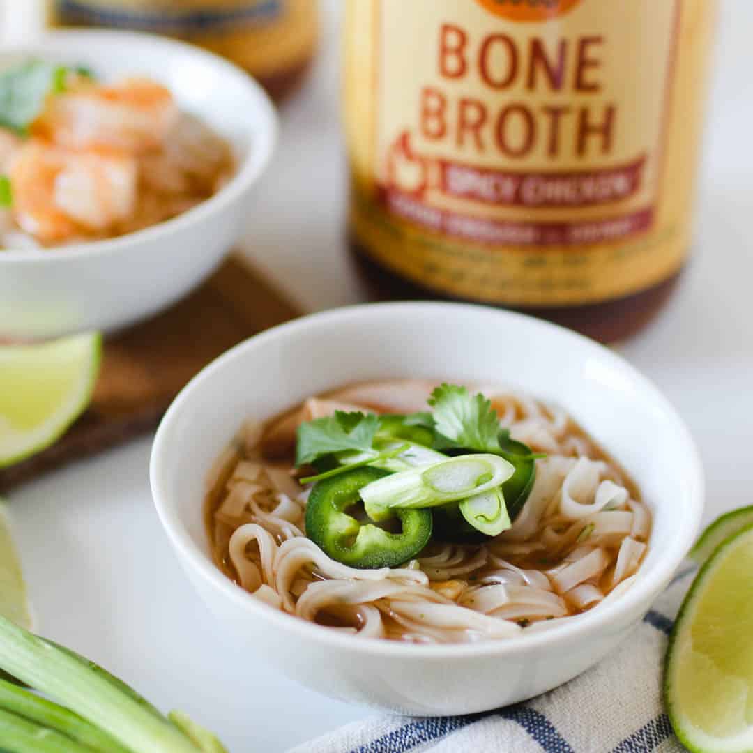 Herb-Infused Chicken Pho with Fragrant Broth