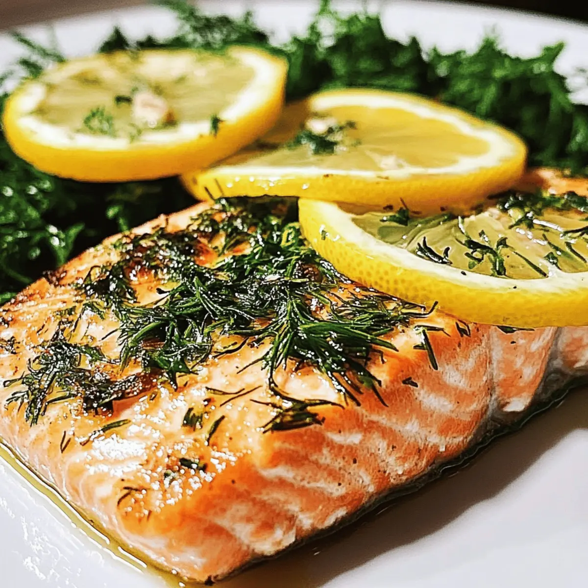 Magnesium-Boosting Lemon-Dill Salmon with Sautéed Greens