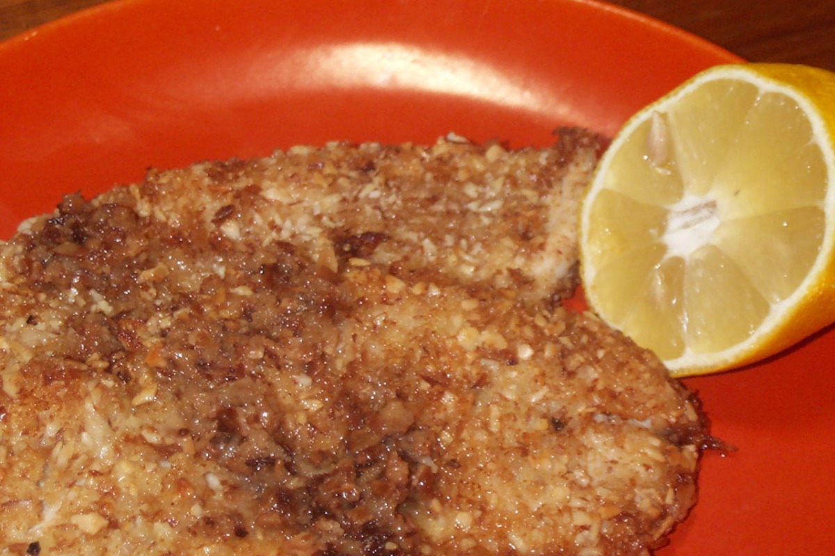 Herb-Crusted Chicken with Almond Flour