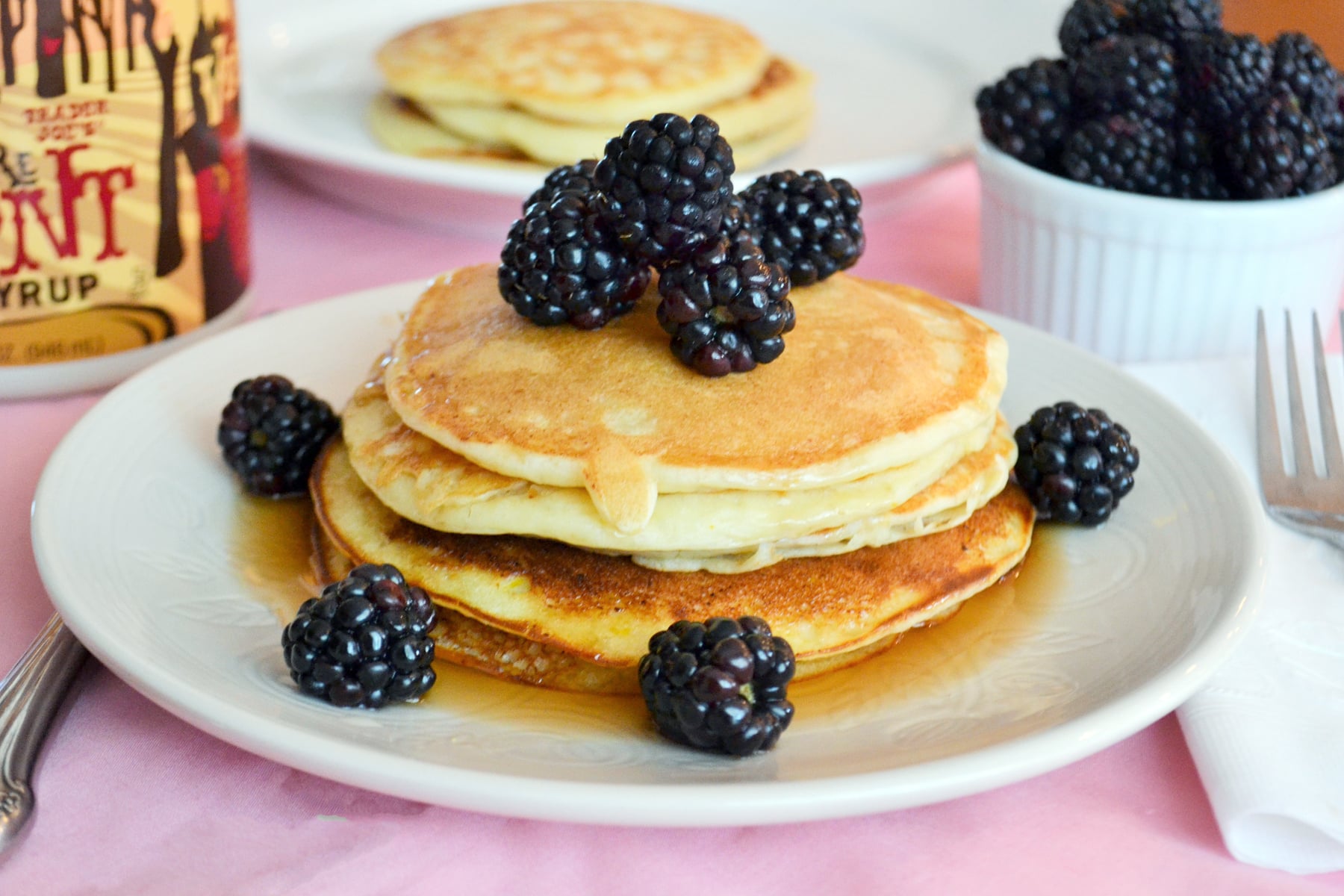 Ring Subscription-Free Lemon Ricotta Pancakes