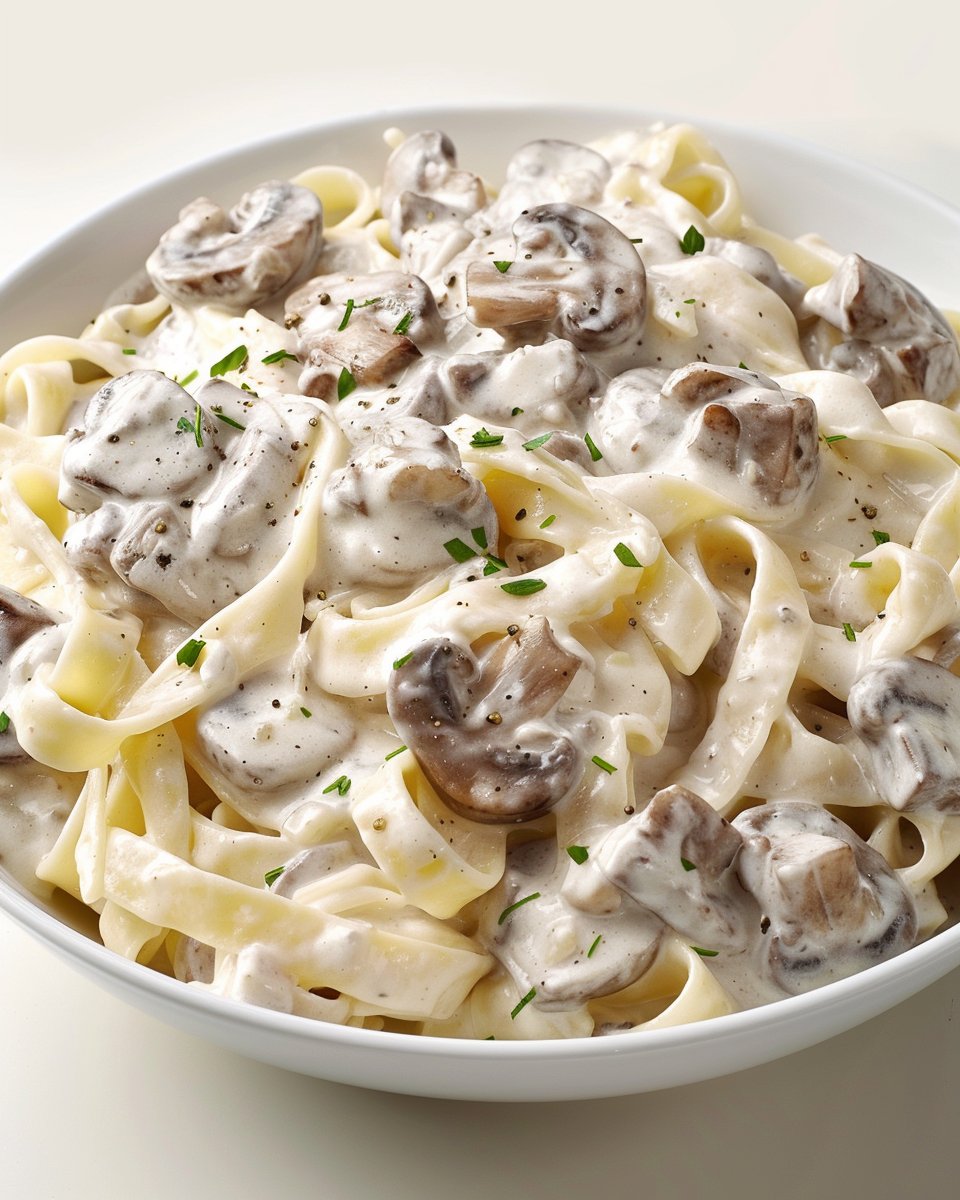 Hand-Rolled Tagliatelle with Mushroom & Sage Butter