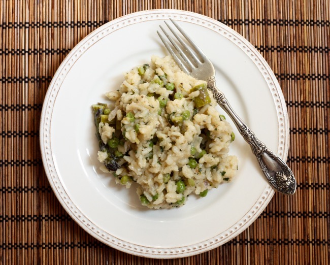 Spring Vegetable Arancini Risotto