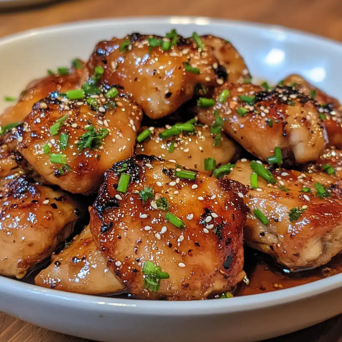 Best-Ever Crispy Honey-Soy Chicken Thighs