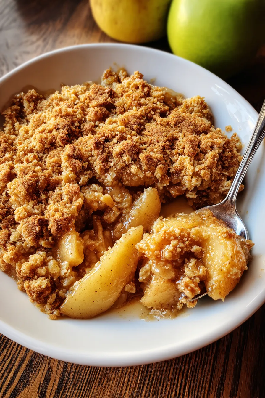 Brown's Classic Apple Crumble