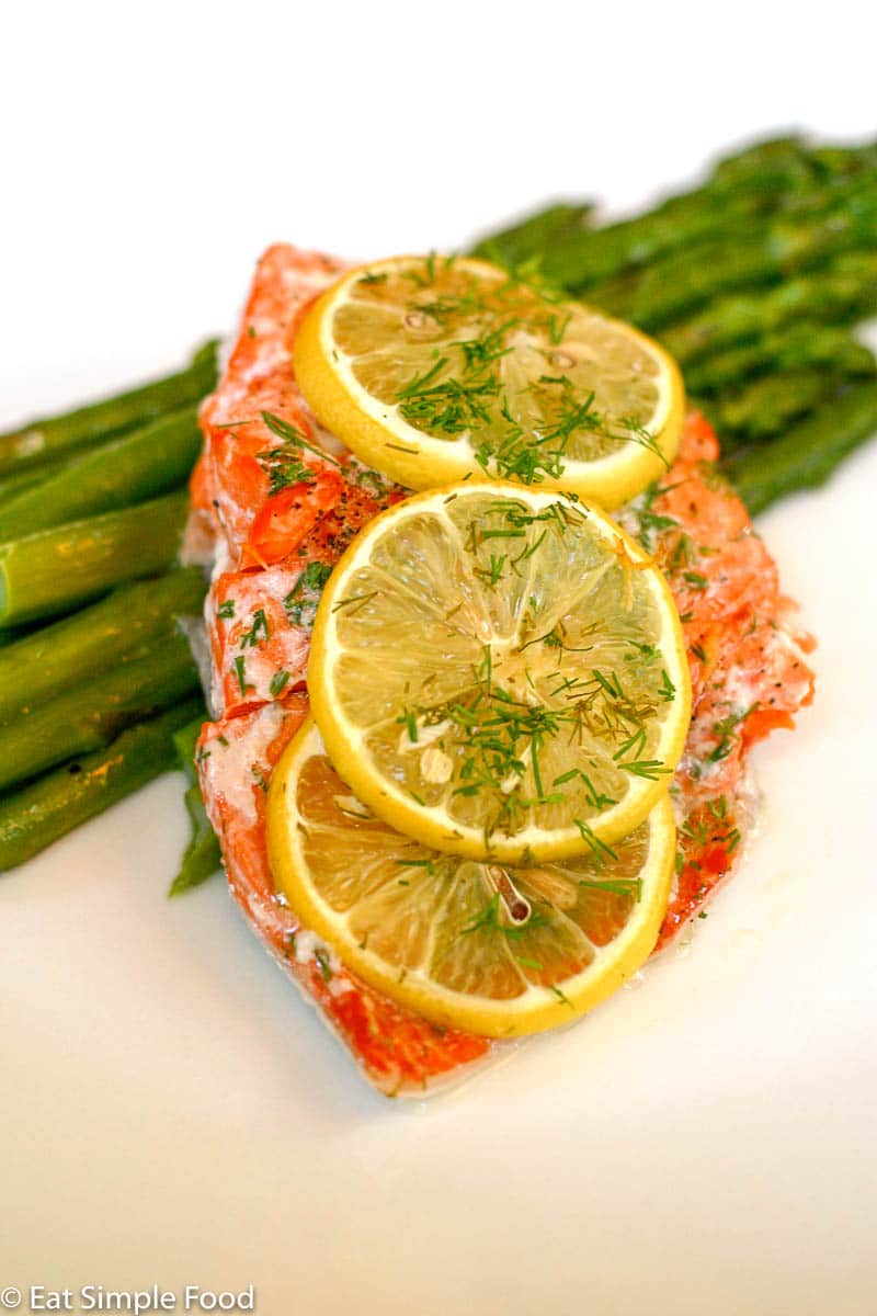 Dill Lemon Baked Salmon