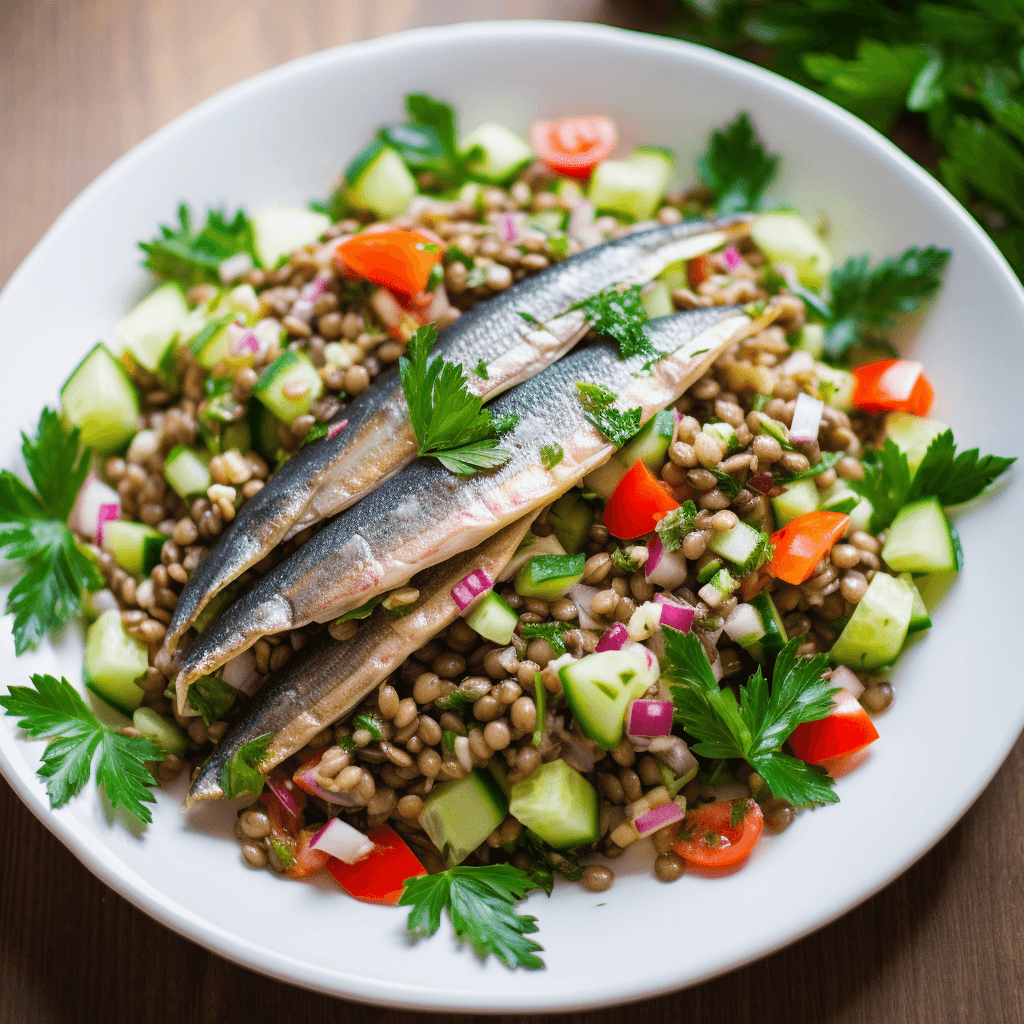 Turmeric-Ginger Sardine Salad